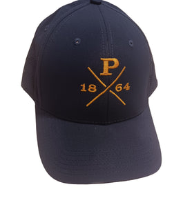 Peddie 1864 Structured Laser Etched Snap Back Performance Cap
