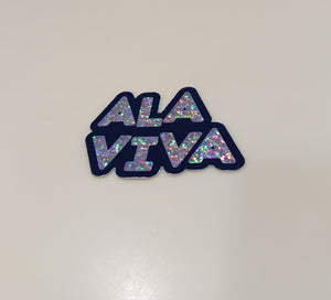 Ala Viva Glitter Sticker