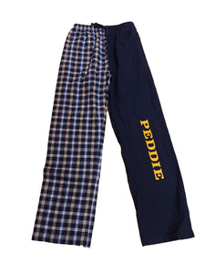 Peddie Halftime Flannel Pants