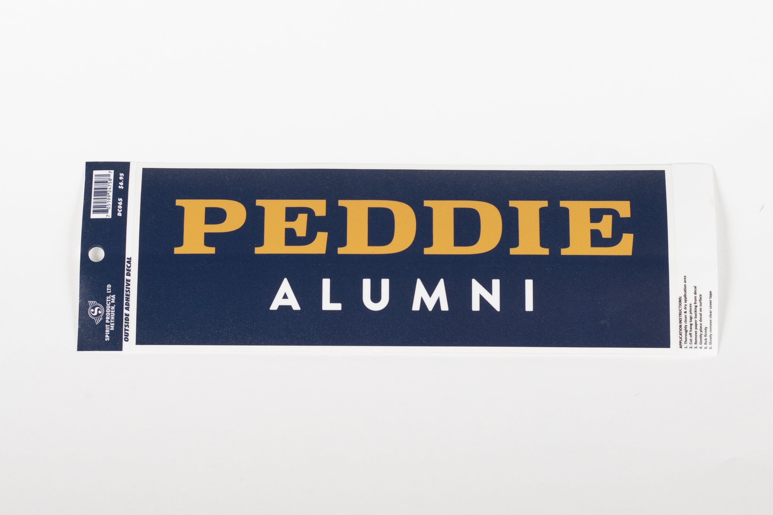 Peddie Alumni Car Decal