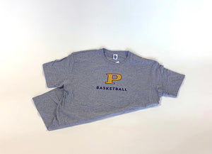 Peddie Team Sports Tee Shirt Gray